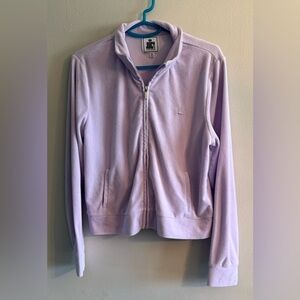 Lilac Full-Zip Jacket juicy size xl